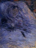 Monet, Claude Oscar - Camille Monet on Her Deathbed